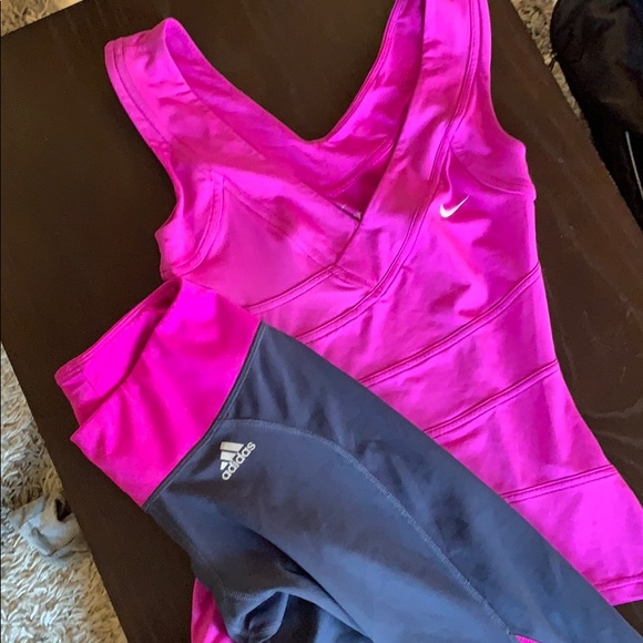 Nike Tops - Matching nike + adidas workout outfit!